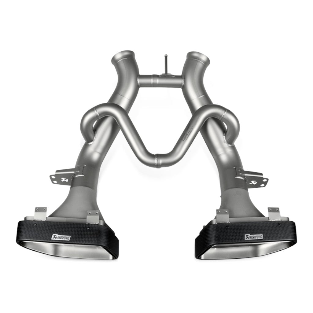 AKRAPOVIC S-MC/TI/2 Вихлопна система Slip-On Line (титан) для MCLAREN 650S / 650S Spider Photo-2