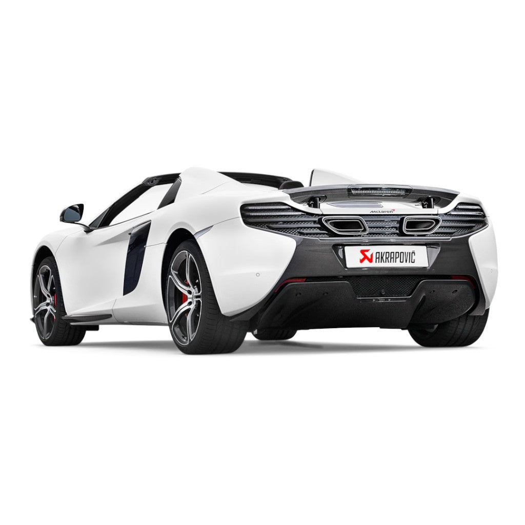 AKRAPOVIC S-MC/TI/2 Вихлопна система Slip-On Line (титан) для MCLAREN 650S / 650S Spider Photo-3