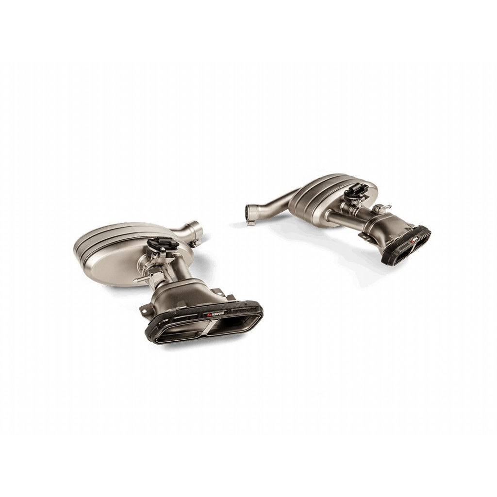 AKRAPOVIC S-ME/T/4H Глушники Slip-On Line (титан) для MERCEDES-AMG C63 S E Performance (W206/S206) / C43 4MATIC (W206/S206) 2023- Photo-0