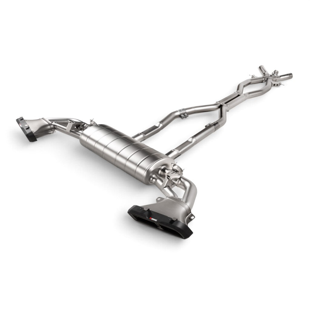 AKRAPOVIC S-ME/T/9H/1 Вихлопна система Evolution Line (титан) для MERCEDES-BENZ AMG GLS 63 (X167) 2020-2025 Photo-0