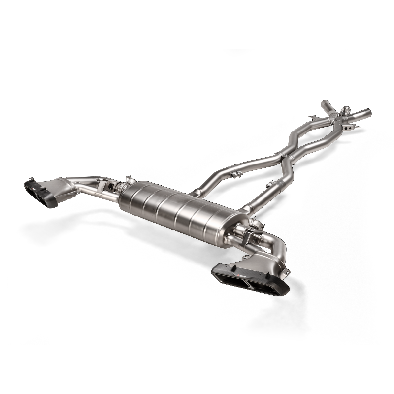 AKRAPOVIC S-ME/T/8H Вихлопна система Evolution Line (титан) для MERCEDES-AMG GLE 63 S / GLE 63 S Coupe (C293) Facelift 2024+ Photo-0
