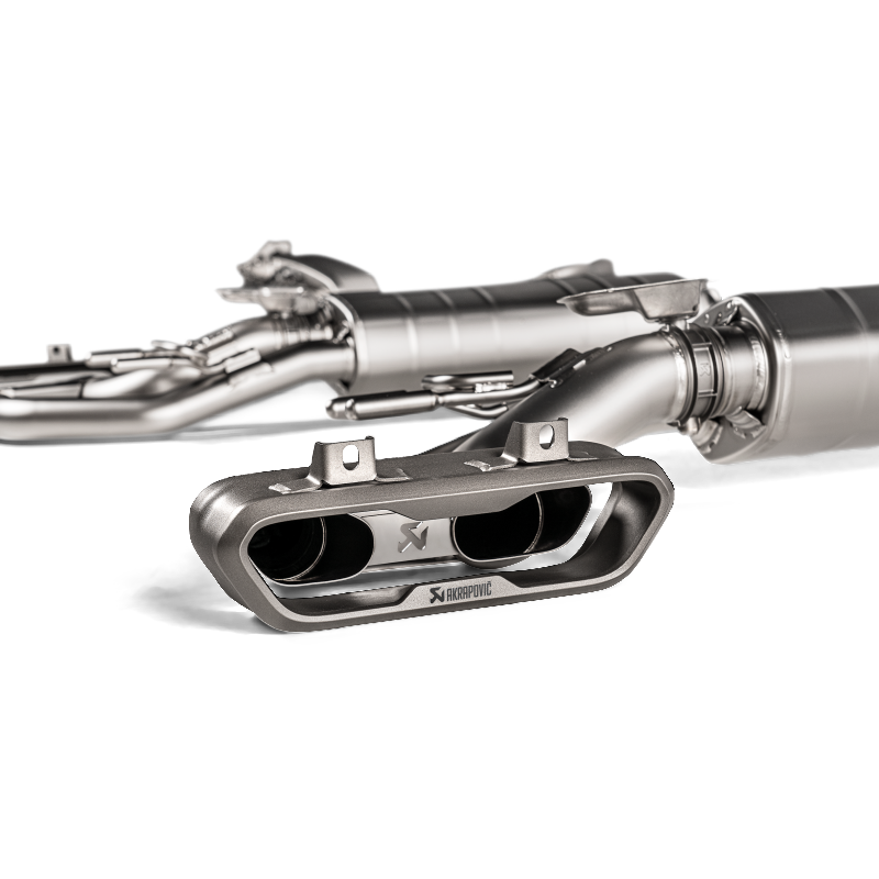 AKRAPOVIC S-ME/TI/17 Вихлопна система Evolution Line (титан) для MERCEDES-AMG G500 / G550 (W463A) OPF/GPF 2021-2024 Photo-1