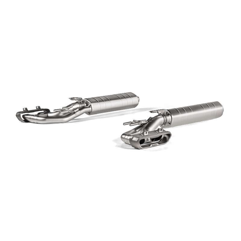 AKRAPOVIC S-ME/TI/17 Вихлопна система Evolution Line (титан) для MERCEDES-AMG G500 / G550 (W463A) OPF/GPF 2021-2024 Photo-0