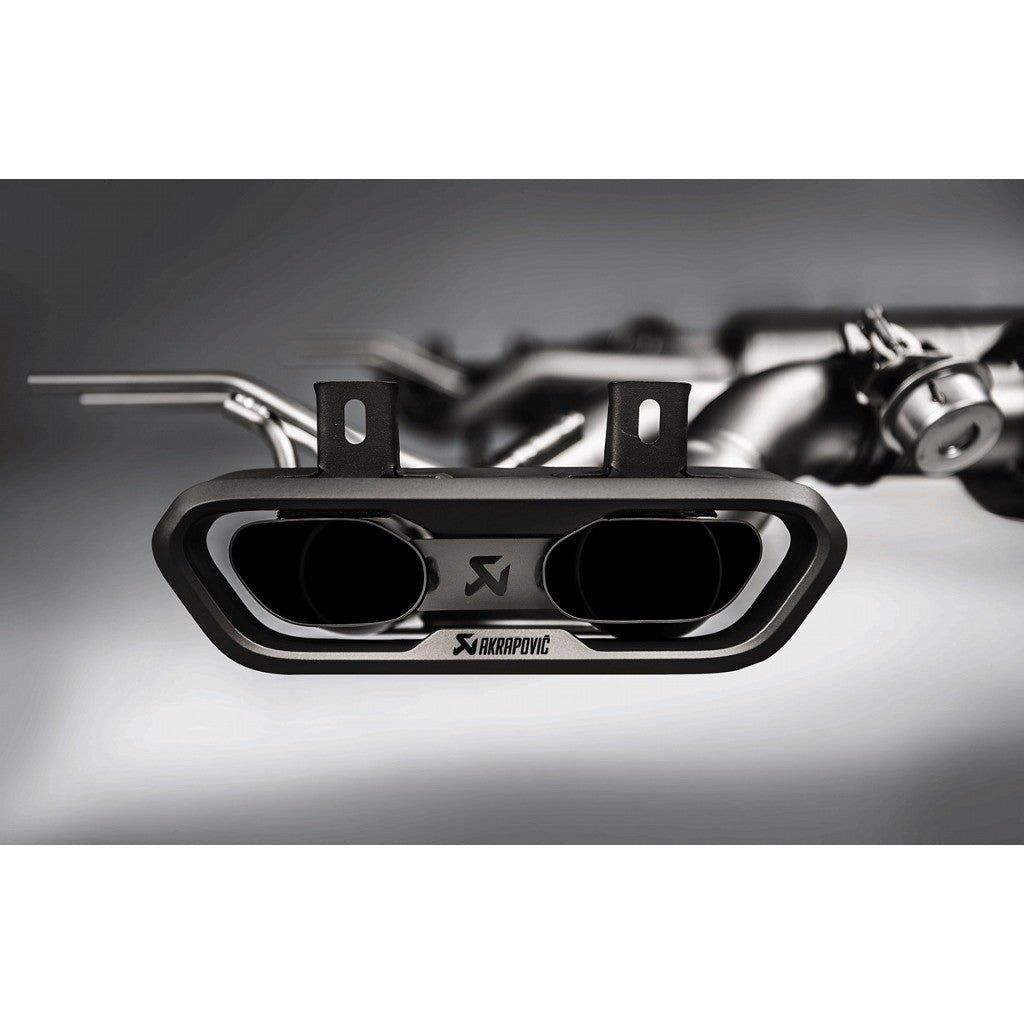 AKRAPOVIC S-ME/TI/2H Вихлопна система Evolution Line (титан) для MERCEDES-BENZ AMG G63 / G500 (W463) Photo-1