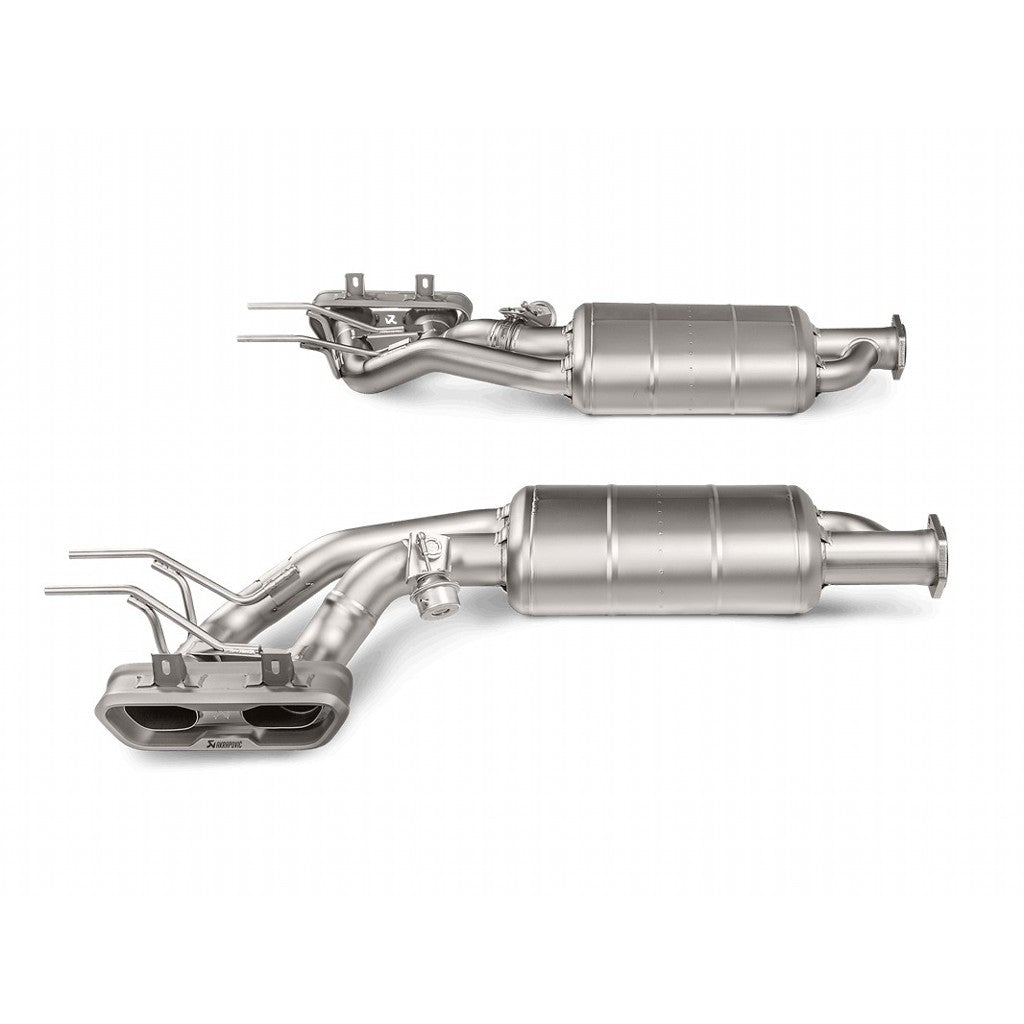 AKRAPOVIC S-ME/TI/2H Вихлопна система Evolution Line (титан) для MERCEDES-BENZ AMG G63 / G500 (W463) Photo-0