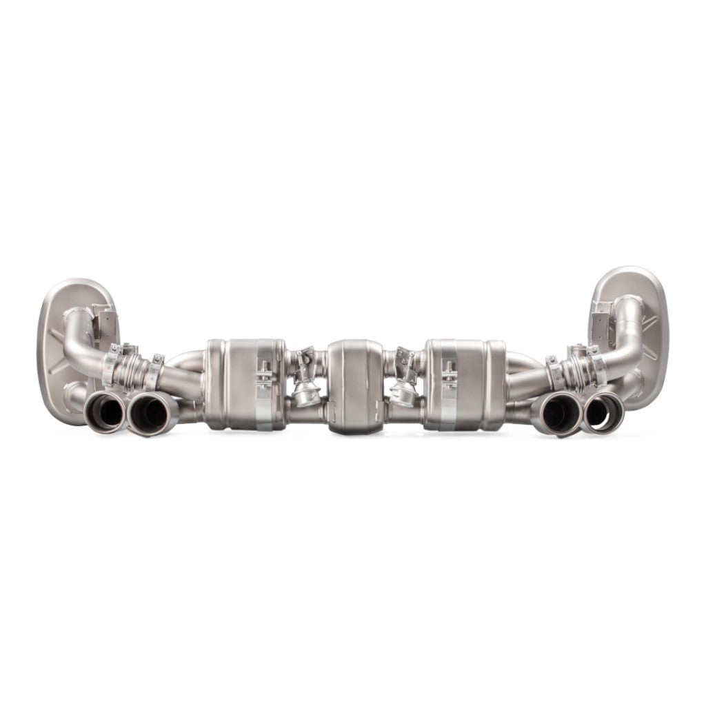 AKRAPOVIC S-PO991SO-HT/1 Вихлопна система Slip-On Line (титан) для PORSCHE 911 Carrera / S / 4 / 4S / GTS (991) 2012-2015 Photo-0