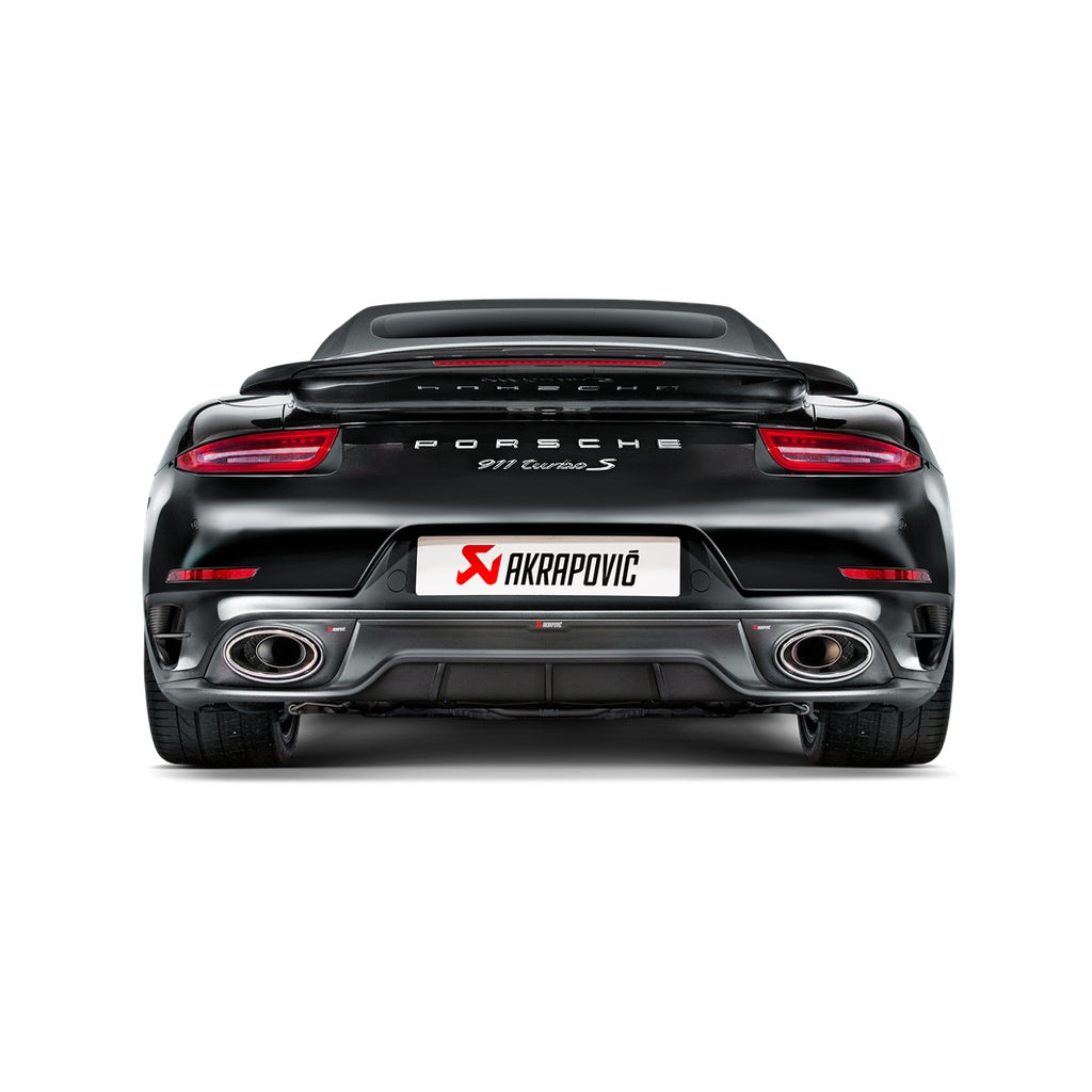 AKRAPOVIC S-PO991TSO-HT Вихлопна система Slip-On Line (титан) для PORSCHE 911 Turbo / Turbo S (991) Photo-6