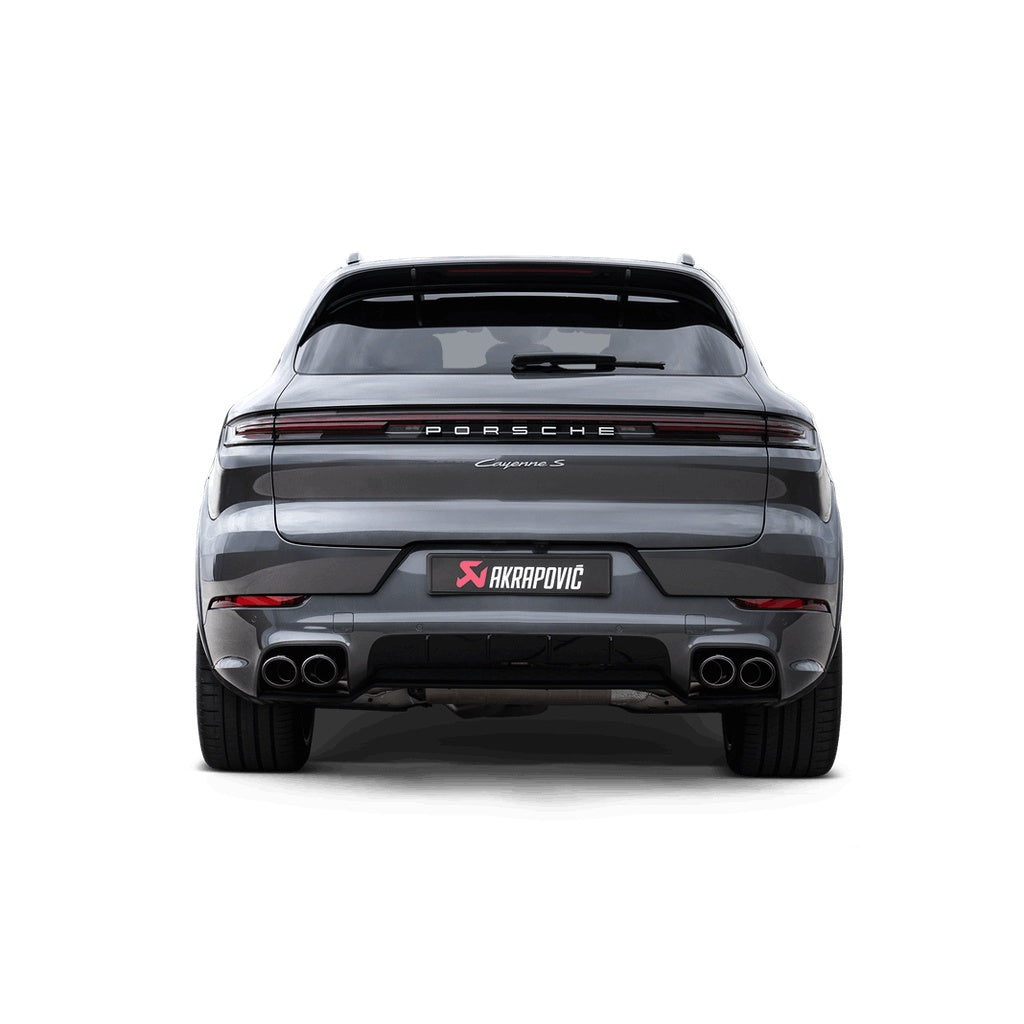 AKRAPOVIC S-PO/T/3H Вихлопна система Evolution Line (титан) для PORSCHE Cayenne / E-Hybrid / S E-Hybrid 2023- (OPF/GPF) Photo-2