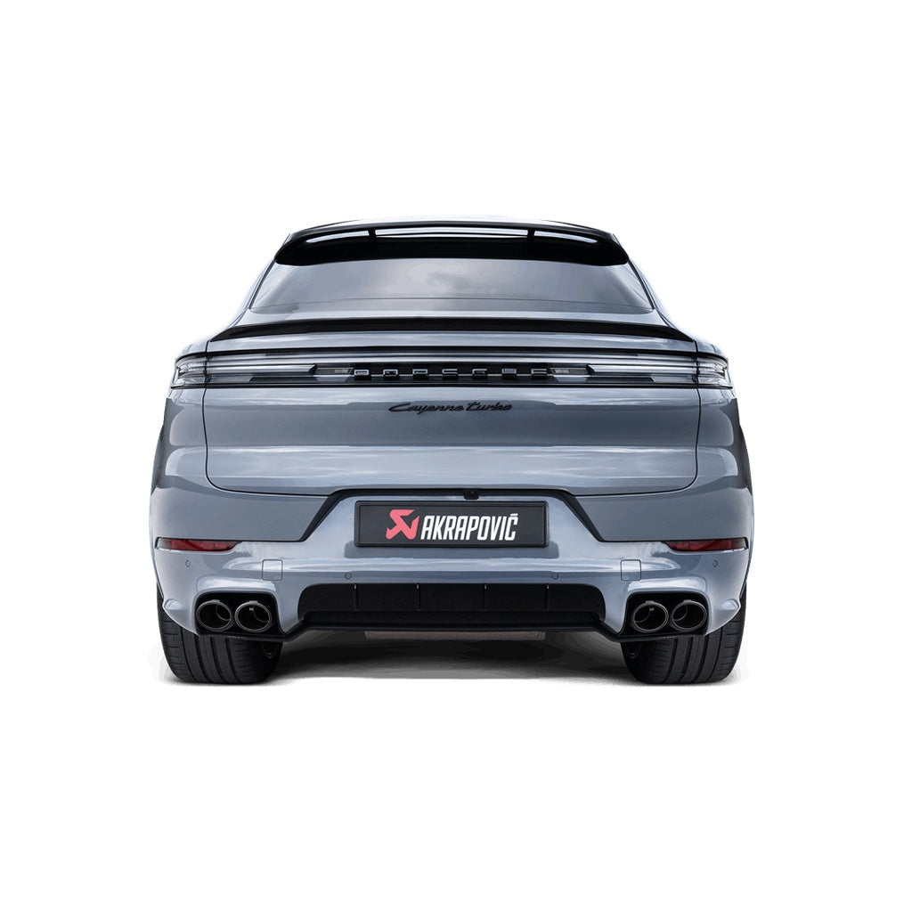 AKRAPOVIC S-PO/T/4H Вихлопна система Evolution Line (титан) для PORSCHE Cayenne S / GTS / Turbo E-Hybrid 2023- (OPF/GPF та NON-OPF) Photo-2