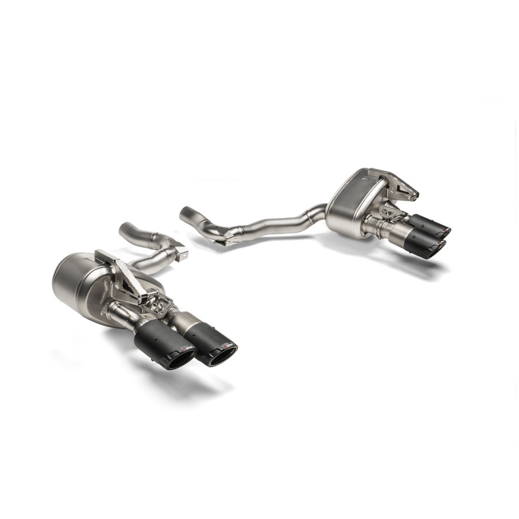 AKRAPOVIC S-PO/T/5H Вихлопна система Slip-On Line (титан) для PORSCHE Panamera 4 / 4 E-Hybrid / 4S E-Hybrid / GTS / Turbo E-Hybrid / Turbo S E-Hybrid (976) 2024- Photo-1