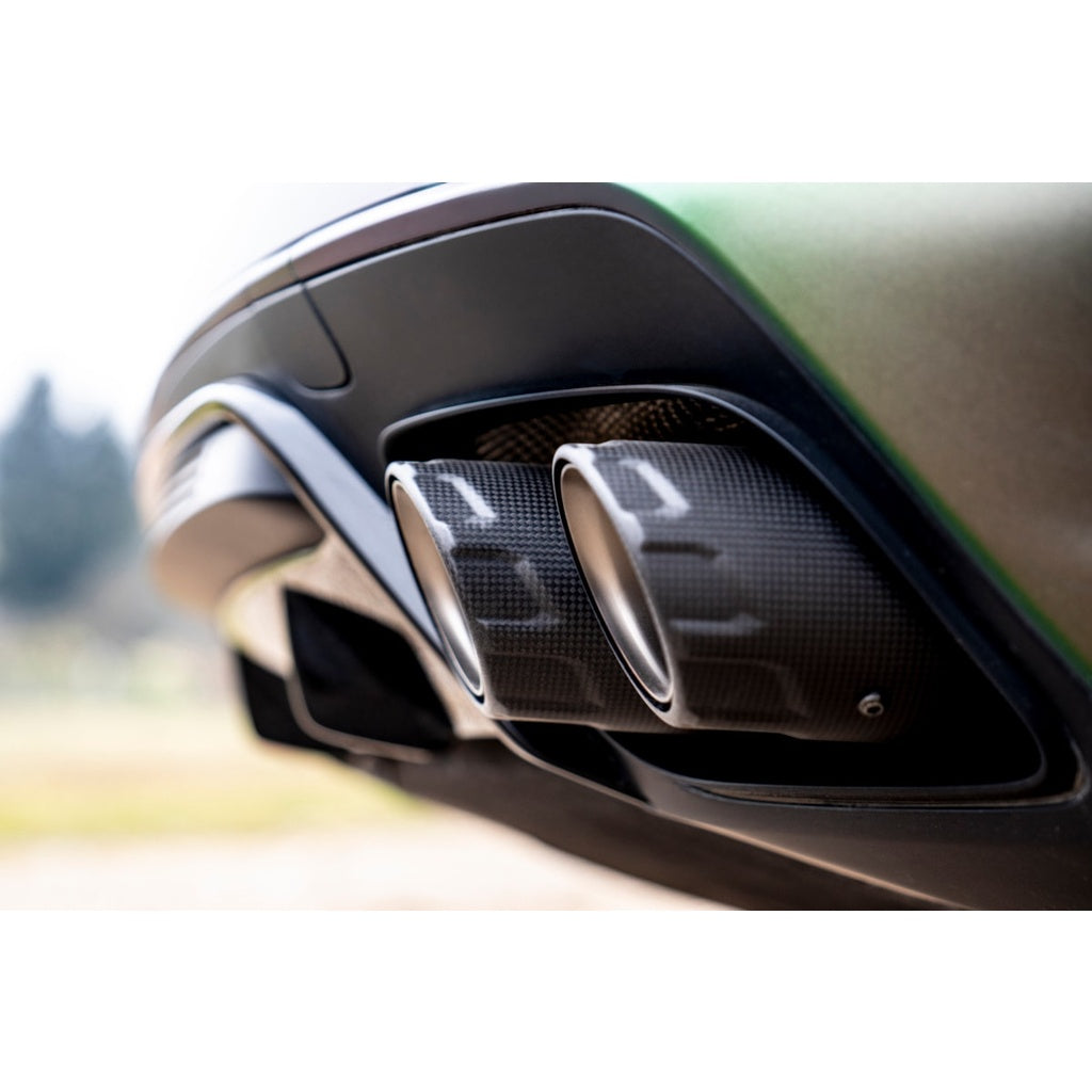 AKRAPOVIC S-PO/T/5H Вихлопна система Slip-On Line (титан) для PORSCHE Panamera 4 / 4 E-Hybrid / 4S E-Hybrid / GTS / Turbo E-Hybrid / Turbo S E-Hybrid (976) 2024- Photo-4