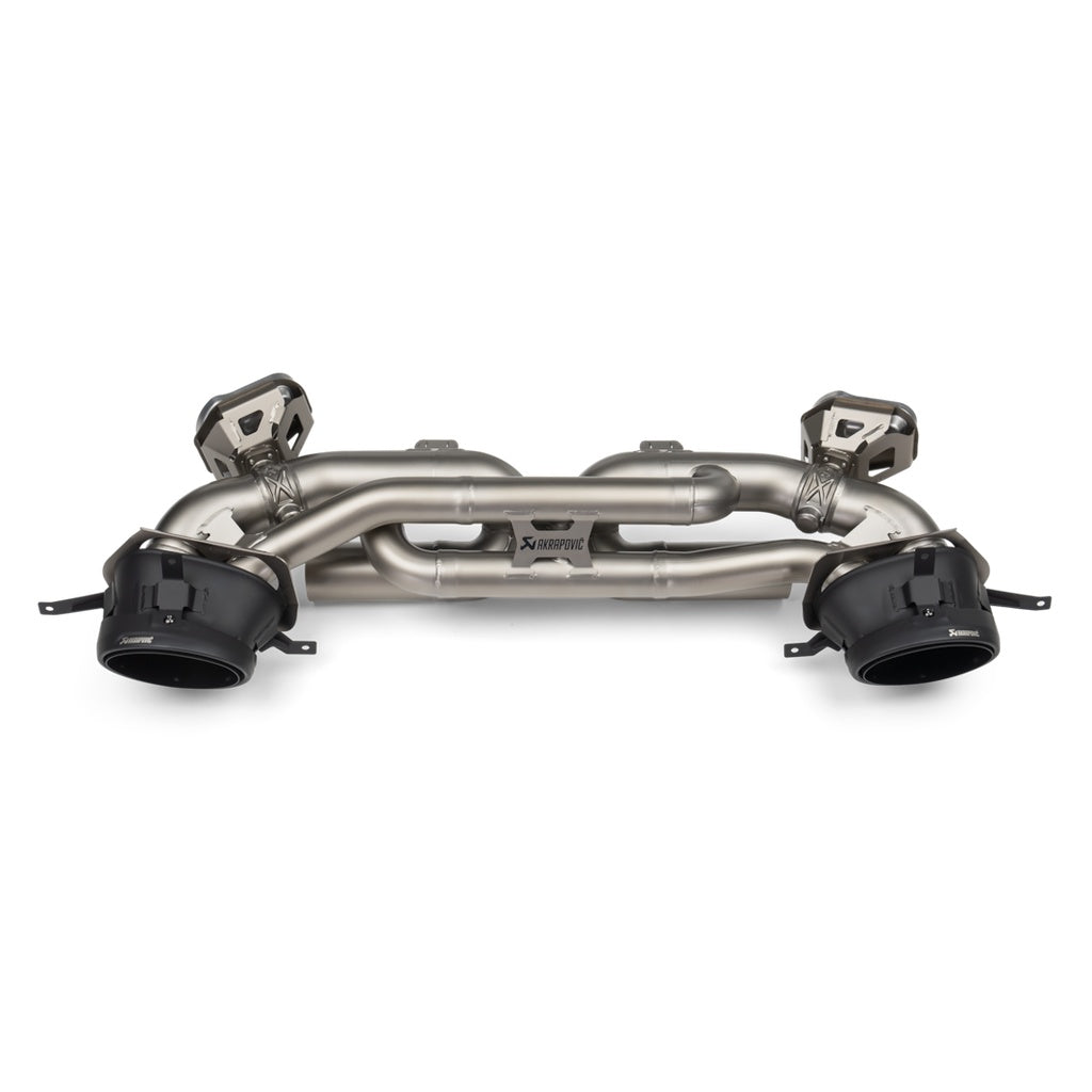 AKRAPOVIC S-PO/T/7 Вихлопна система Slip-On Line (титан) для PORSCHE 911 Carrera / Carrera T / Carrera S / Carrera 4S (992.2) Photo-0