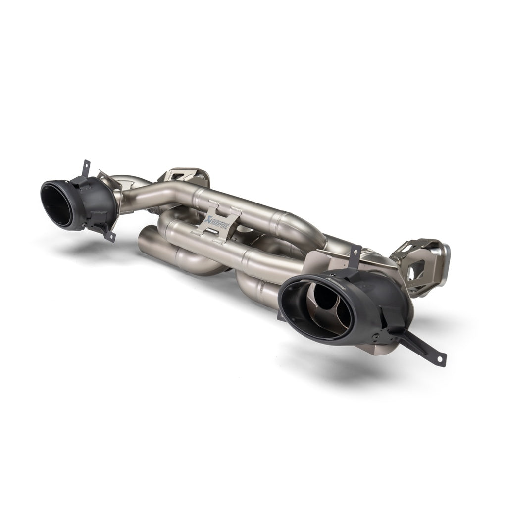 AKRAPOVIC S-PO/T/7 Вихлопна система Slip-On Line (титан) для PORSCHE 911 Carrera / Carrera T / Carrera S / Carrera 4S (992.2) Photo-1