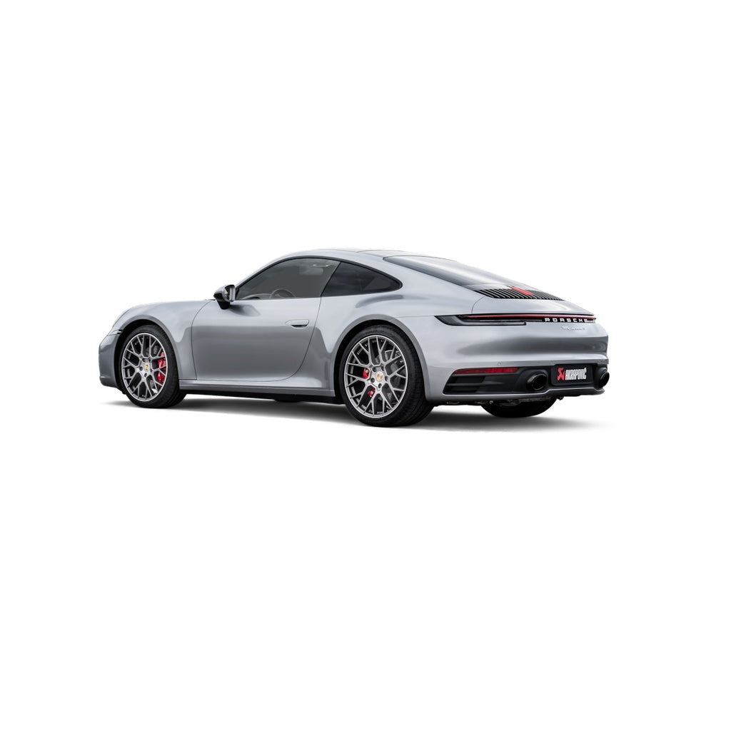 AKRAPOVIC S-PO/T/8 Вихлопна система Slip-On Race Line (Titanium) для PORSCHE 911 Carrera / Carrera S / Carrera 4 / Carrera 4S / Carrera GTS (992) Photo-4
