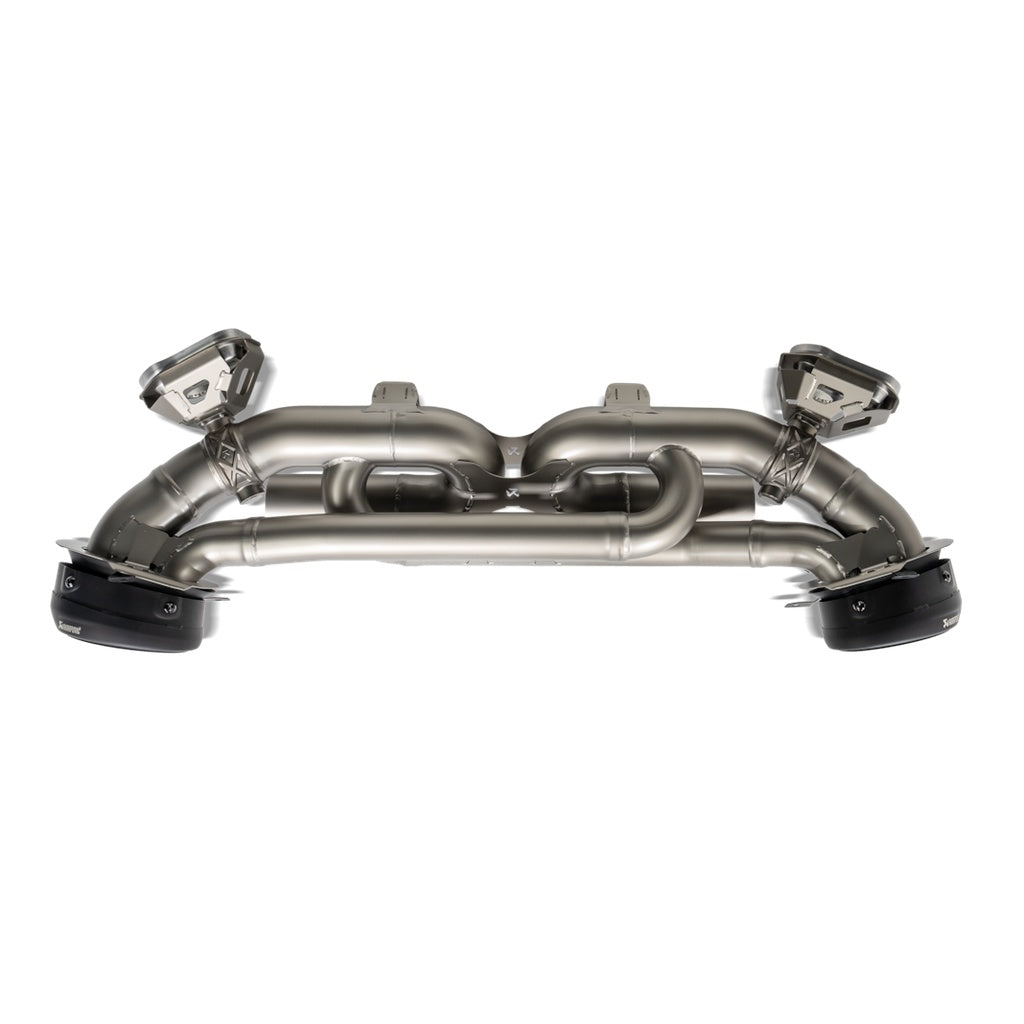 AKRAPOVIC S-PO/T/8 Вихлопна система Slip-On Race Line (Titanium) для PORSCHE 911 Carrera / Carrera S / Carrera 4 / Carrera 4S / Carrera GTS (992) Photo-2
