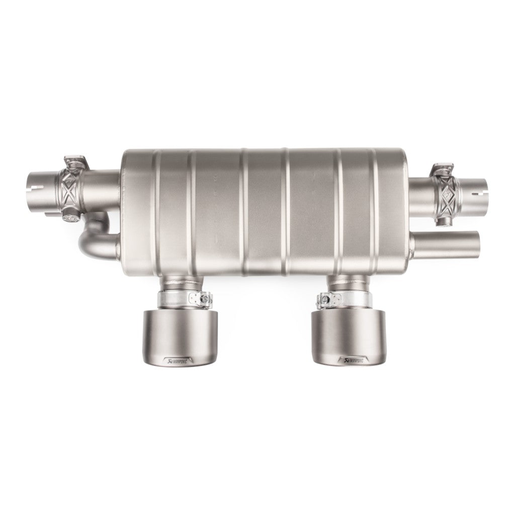 AKRAPOVIC S-PO/TI/5H Вихлопна система Slip-On Line (титан) для PORSCHE 911 Carrera / S / 4 / 4S / GTS (991.2) OE Non Sport Exhaust Photo-1