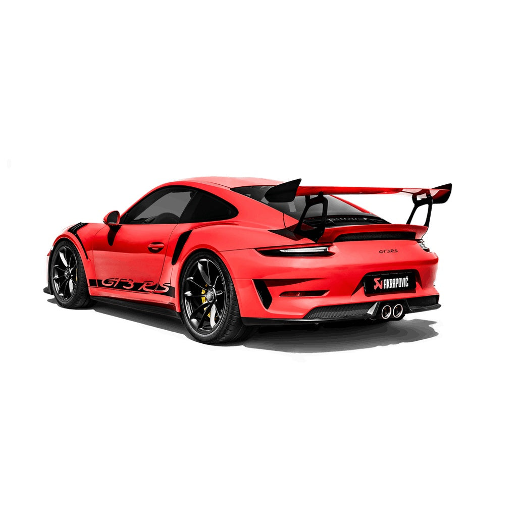 AKRAPOVIC S-PO/TI/8 Вихлопна система Slip-On Race Line (титан) для PORSCHE 911 GT3 / GT3RS (991.2) 2018-2020 Photo-1