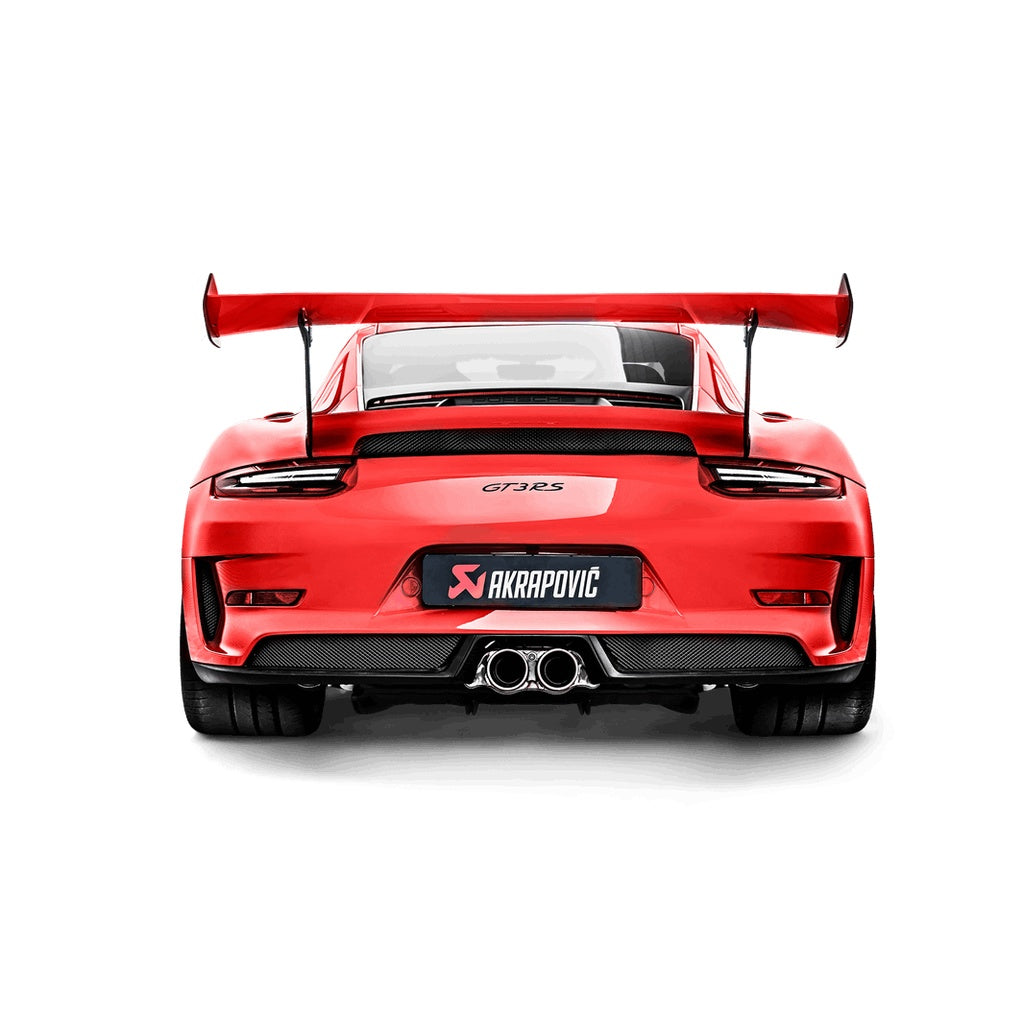 AKRAPOVIC S-PO/TI/8 Вихлопна система Slip-On Race Line (титан) для PORSCHE 911 GT3 / GT3RS (991.2) 2018-2020 Photo-2