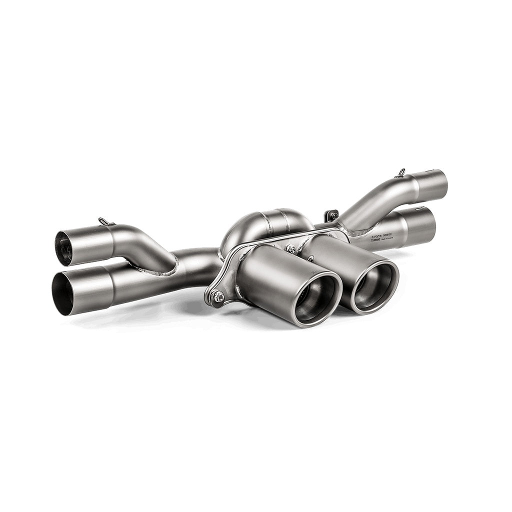 AKRAPOVIC S-PO/TI/8 Вихлопна система Slip-On Race Line (титан) для PORSCHE 911 GT3 / GT3RS (991.2) 2018-2020 Photo-0