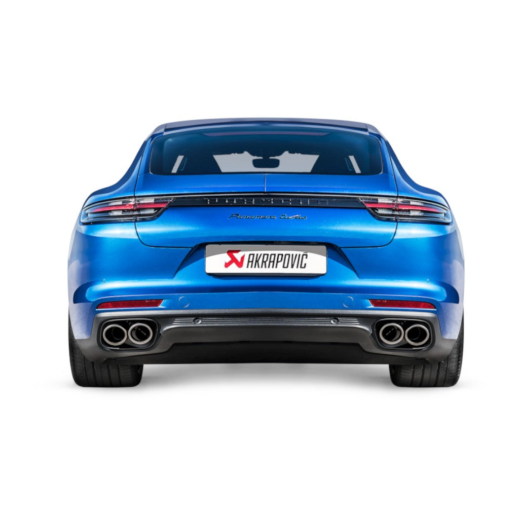 AKRAPOVIC S-PO/TI/9H Вихлопна система Evolution Line (титан) для PORSCHE Panamera Turbo / Panamera GTS / Panamera Turbo S E-Hybrid (971) Photo-2