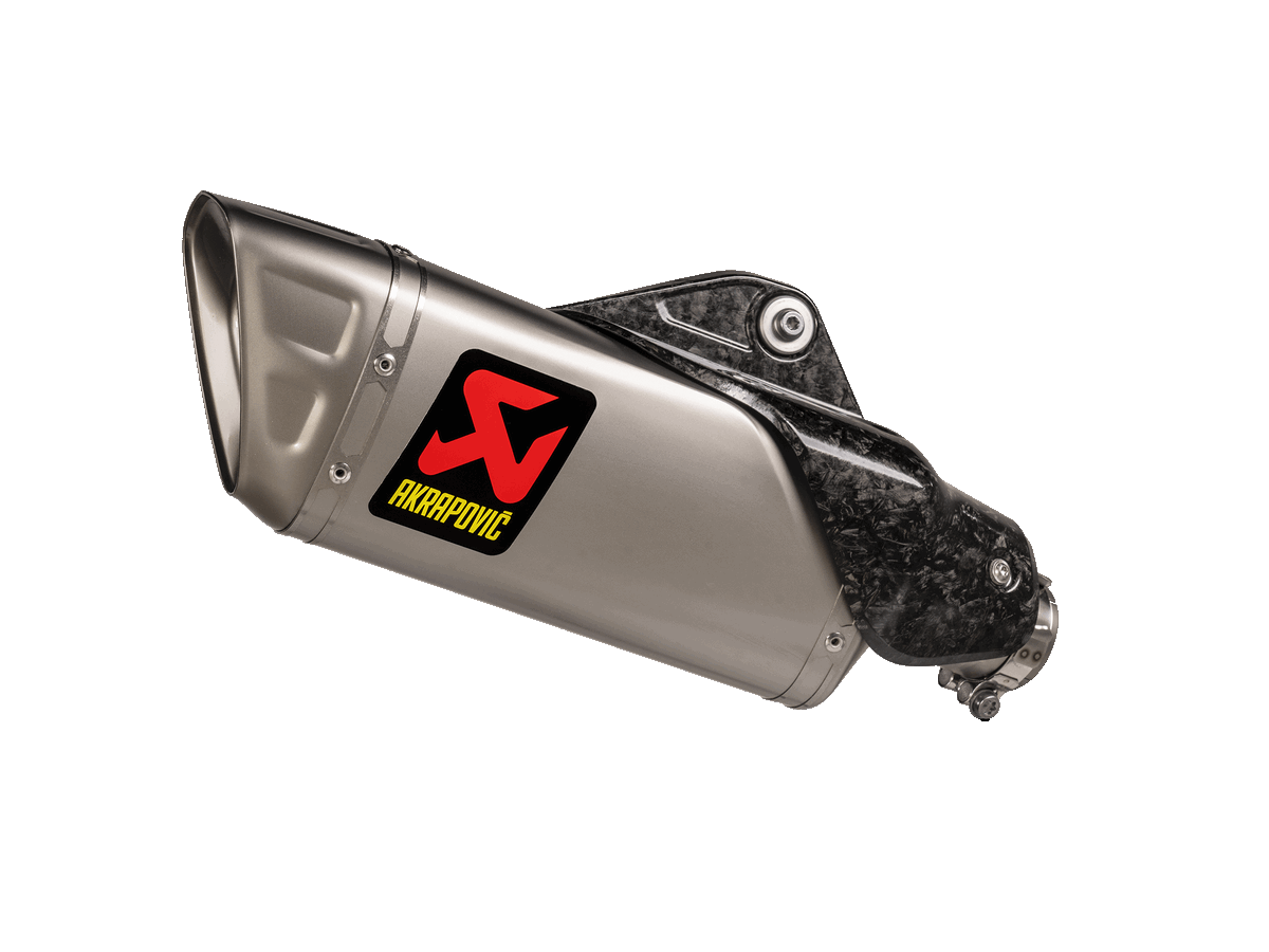 AKRAPOVIC s-Y10SO20 - Haplt Вихлопна система Slip-On Line (Titanium) YAMAHA MT-10 2022 Photo-0