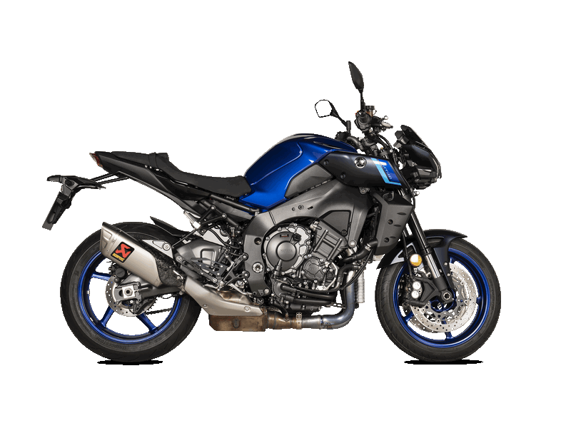 AKRAPOVIC s-Y10SO20 - Haplt Вихлопна система Slip-On Line (Titanium) YAMAHA MT-10 2022 Photo-1