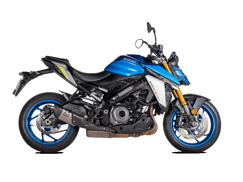 AKRAPOVIC S-S10SO17-HAPT Глушник Slip-On Line (Titanium) для SUZUKI GSX-S 1000 / F 2021 - 2021 Photo-1