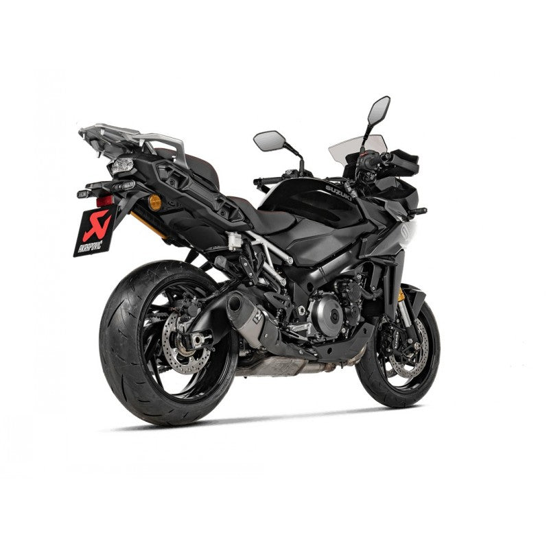 AKRAPOVIC S-S10SO19-HAPT Вихлоп Slip-On Line (титан) для SUZUKI GSX-S1000GX 2024- Photo-1