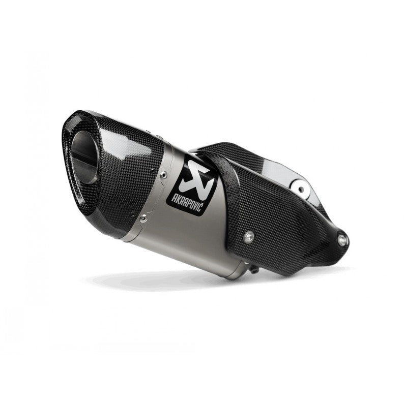 AKRAPOVIC S-S10SO19-HAPT Вихлоп Slip-On Line (титан) для SUZUKI GSX-S1000GX 2024- Photo-0