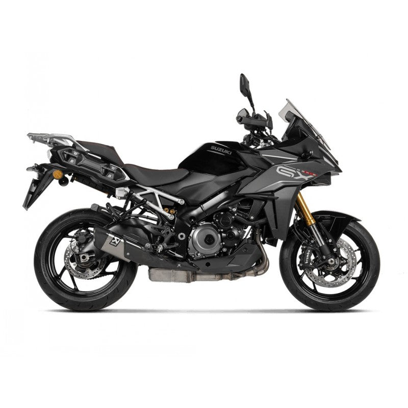 AKRAPOVIC S-S10SO19-HAPT Вихлоп Slip-On Line (титан) для SUZUKI GSX-S1000GX 2024- Photo-3