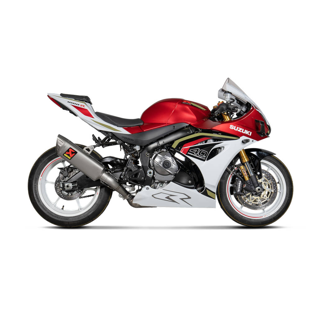 AKRAPOVIC S-S10SO22-APLT Глушник Slip-On Line (титан) для SUZUKI GSX-R1000R 2026- Photo-1