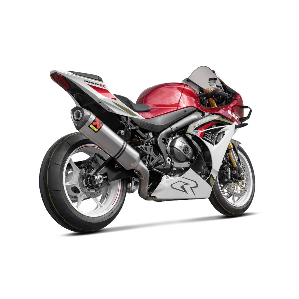 AKRAPOVIC S-S10SO23-RT/TD Глушник Slip-On Line Track (Титан) для SUZUKI GSX-R1000R 2026- Photo-2