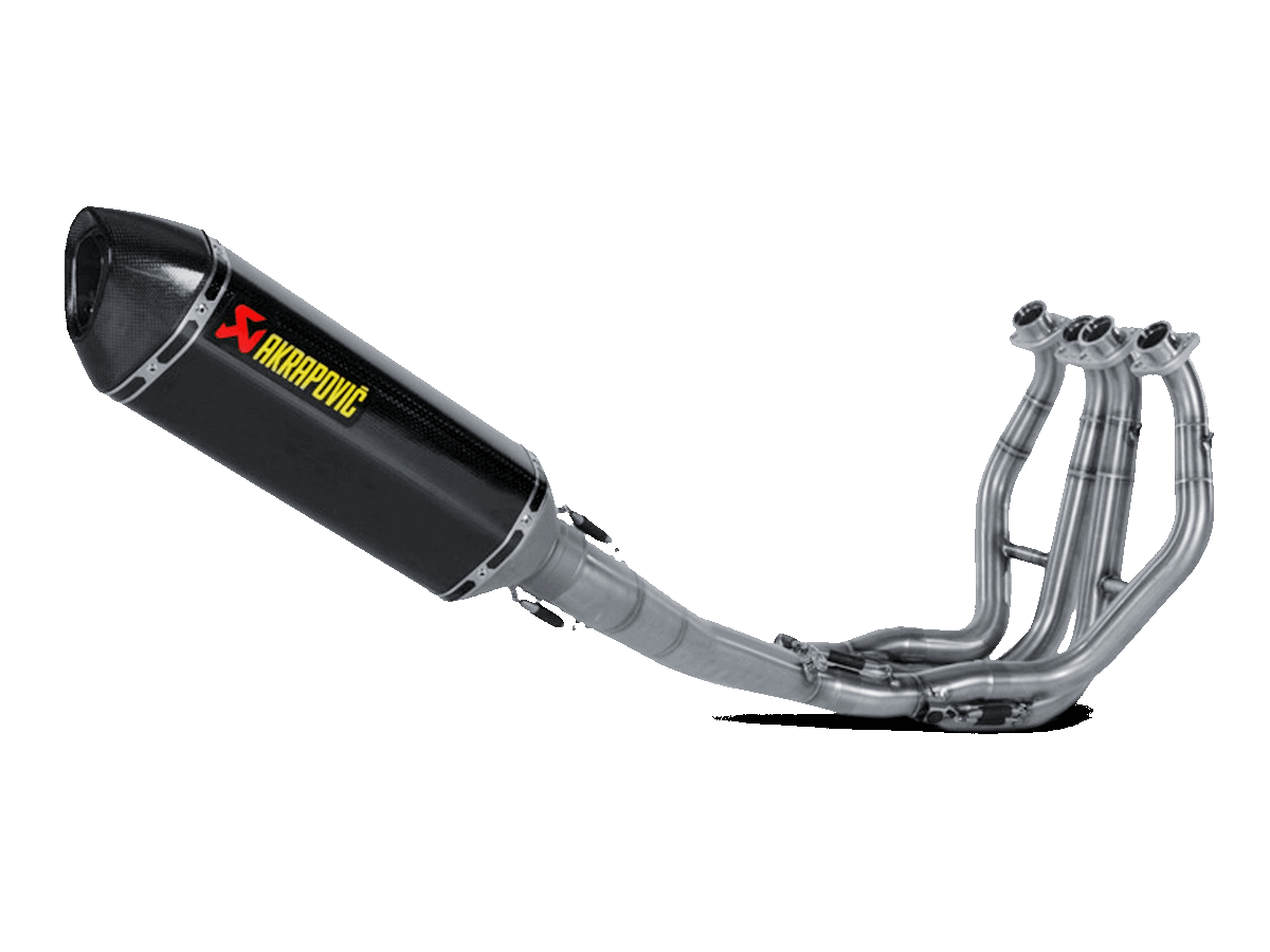 AKRAPOVIC MOTO S-S13R2-RC Вихлопна система Racing Line (Carbon) для SUZUKI GSX-R 1300 Hayabusa 2008-2017 Photo-0
