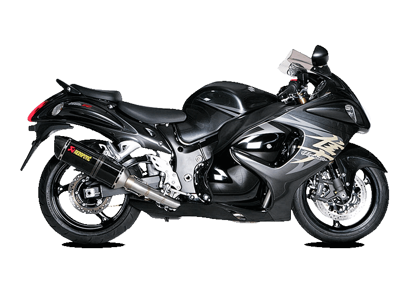 AKRAPOVIC MOTO S-S13R2-RC Вихлопна система Racing Line (Carbon) для SUZUKI GSX-R 1300 Hayabusa 2008-2017 Photo-1