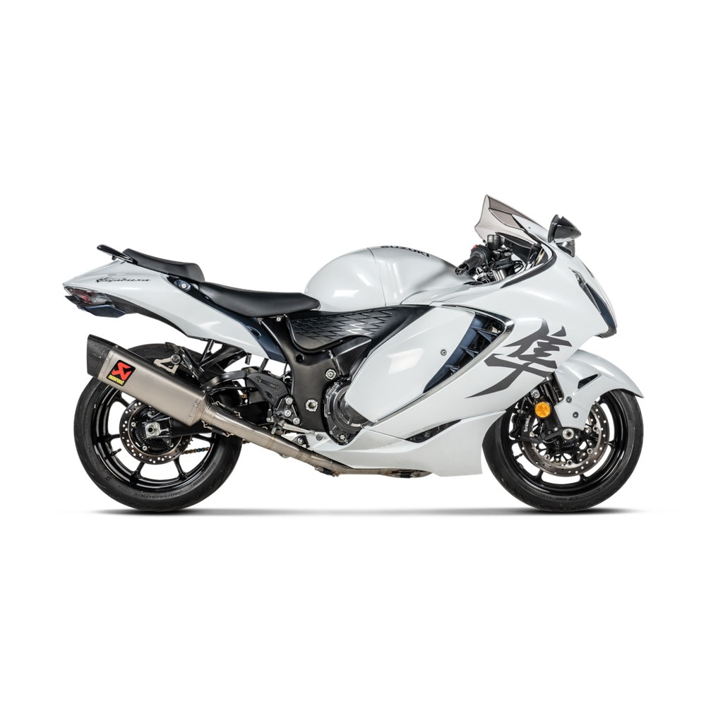 AKRAPOVIC S-S13R4-APLT Вихлопна система Racing Line (титан) для SUZUKI GSX-1300R Hayabusa 2025- Photo-1