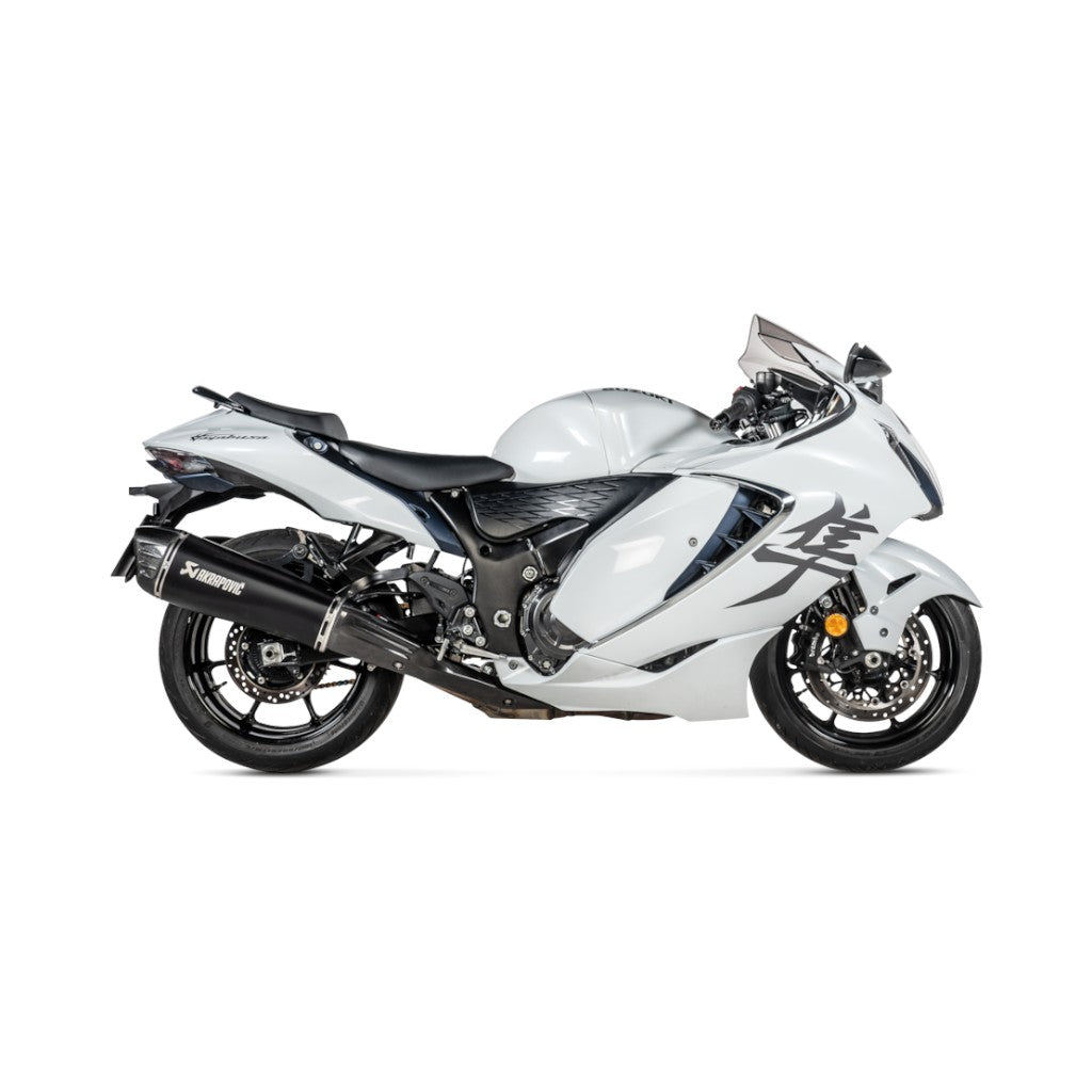 AKRAPOVIC S-S13SO4-HRAATBL/1 Глушник Slip-On Line (титан) для SUZUKI GSX-1300R Hayabusa Photo-1
