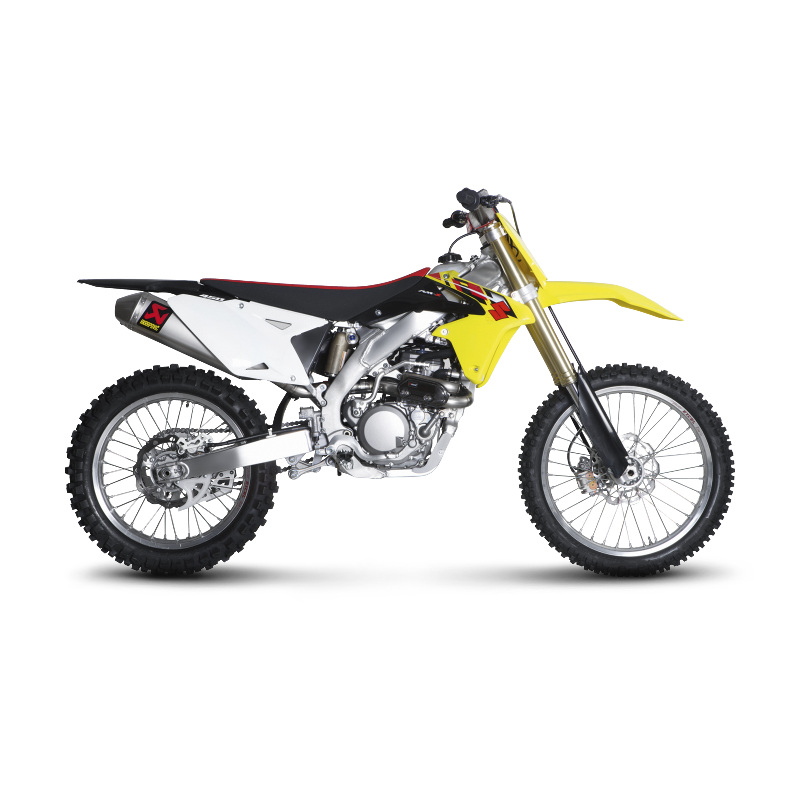 AKRAPOVIC S-S4MET10-BNTA Вихлопна система Evolution Line (Titanium) для SUZUKI RM-Z 450 2008-2017 Photo-1