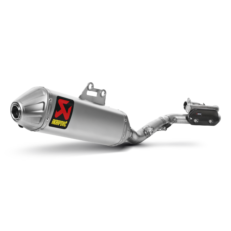 AKRAPOVIC S-S4MET10-BNTA Вихлопна система Evolution Line (Titanium) для SUZUKI RM-Z 450 2008-2017 Photo-0