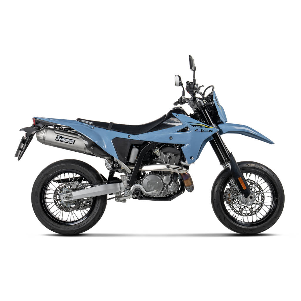 AKRAPOVIC S-S4SO9-HFTT Вихлопна система Slip-On Line (Титан) для SUZUKI DR-Z4S / SM 2025- Photo-1