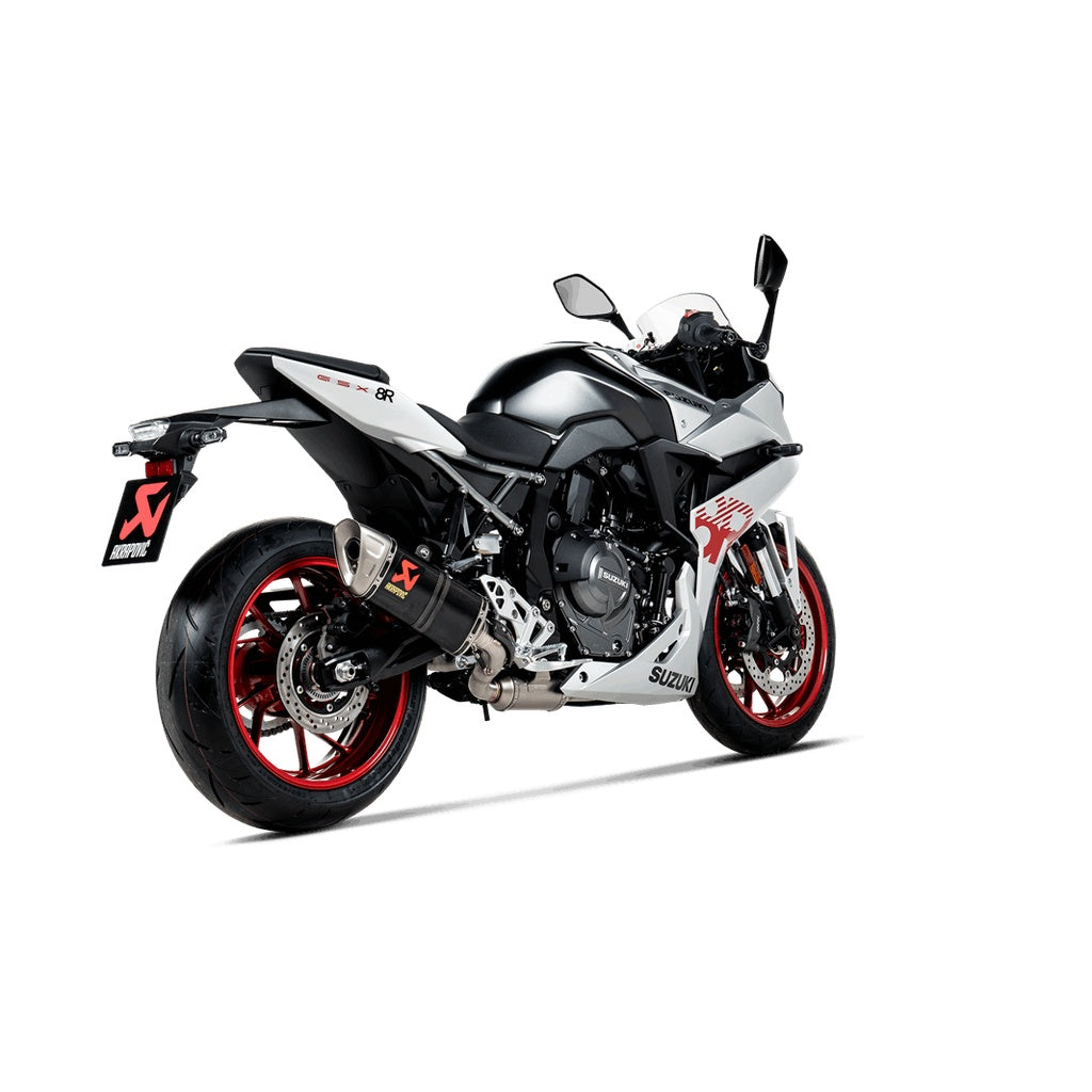 AKRAPOVIC S-S8R2-EEC Вихлопна система Racing Line (Carbon) для SUZUKI GSX-8S/8R 2025- Photo-1