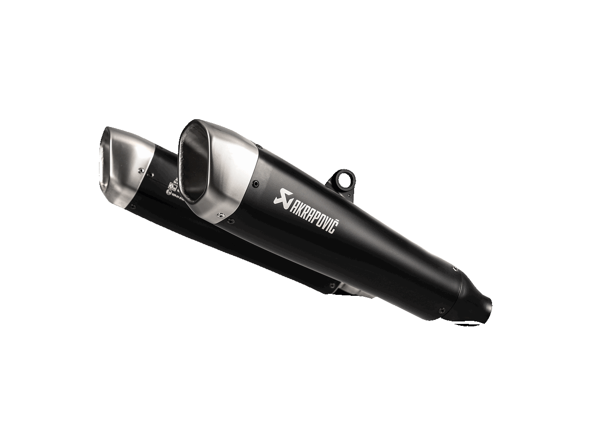 AKRAPOVIC S-T12SO2-HCQTBL Глушник Slip-On Line (Titanium) для Triumph Thruxton 1200 / R / RS 2016 - 2020 Photo-0