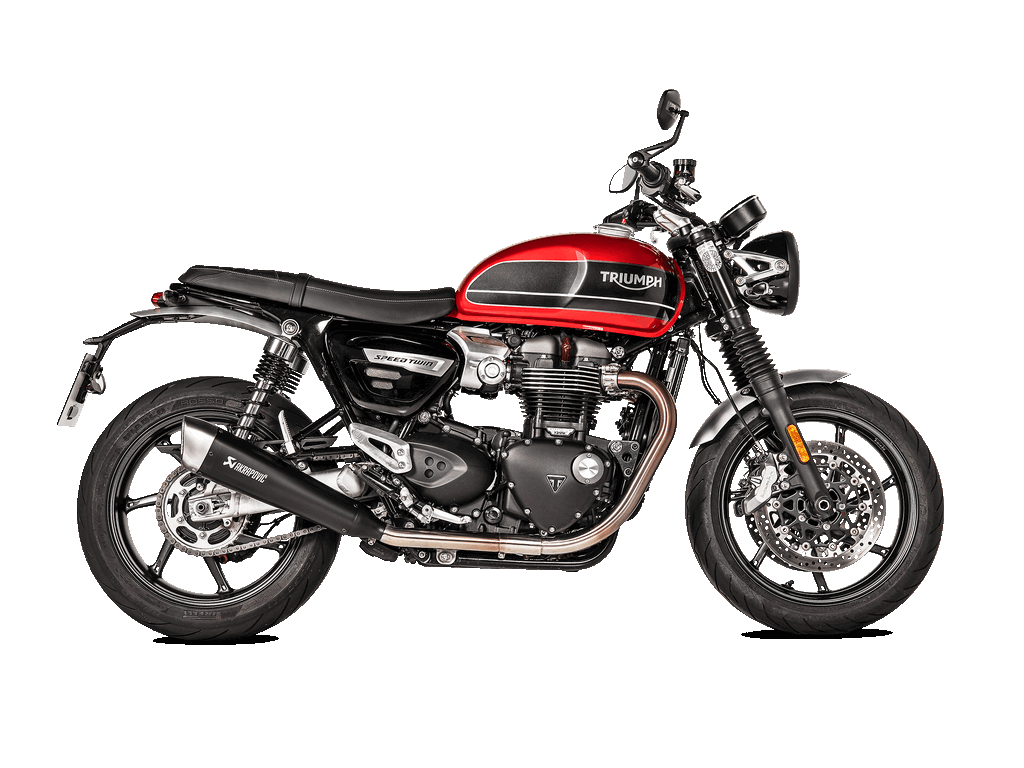 AKRAPOVIC S-T12SO2-HCQTBL Глушник Slip-On Line (Titanium) для Triumph Thruxton 1200 / R / RS 2016 - 2020 Photo-1