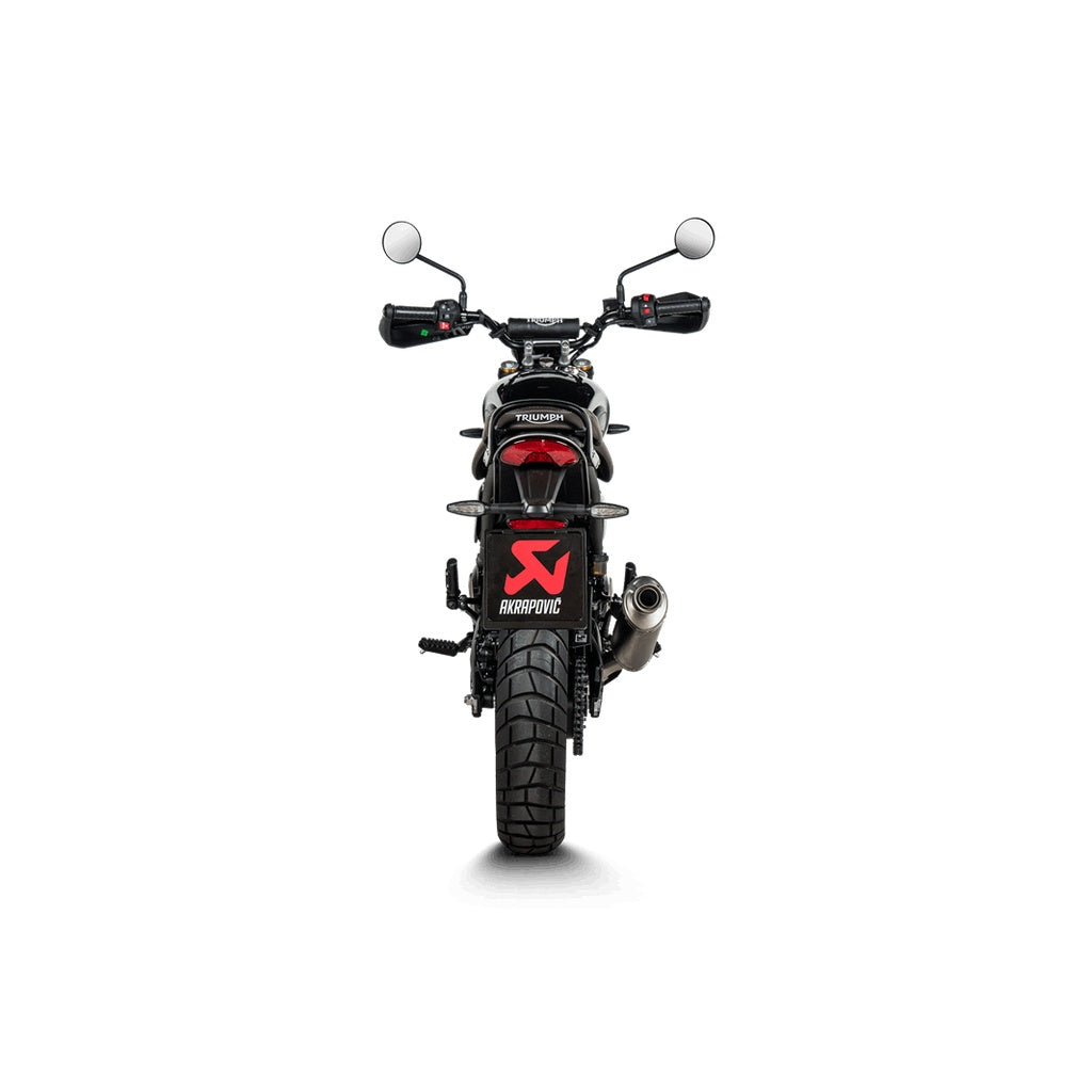 AKRAPOVIC S-T4SO1-HDT Глушник Slip-On Line (титан) для TRIUMPH Scrambler 400 X / Speed 400 2023- Photo-3