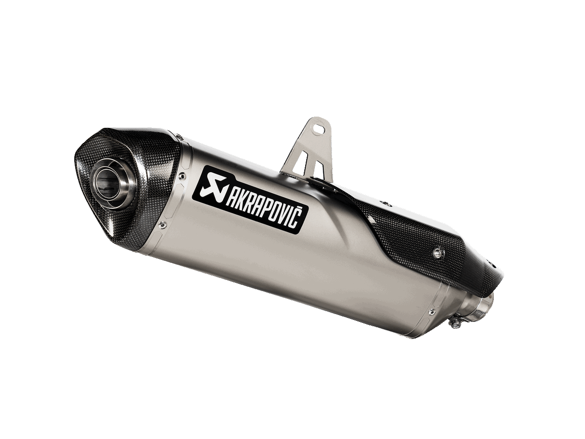 AKRAPOVIC S-T9SO3-HRT Вихлопна система Slip-On Line (Titanium) TRIUMPH TIGER 850 / 900 2020-2021 Photo-0