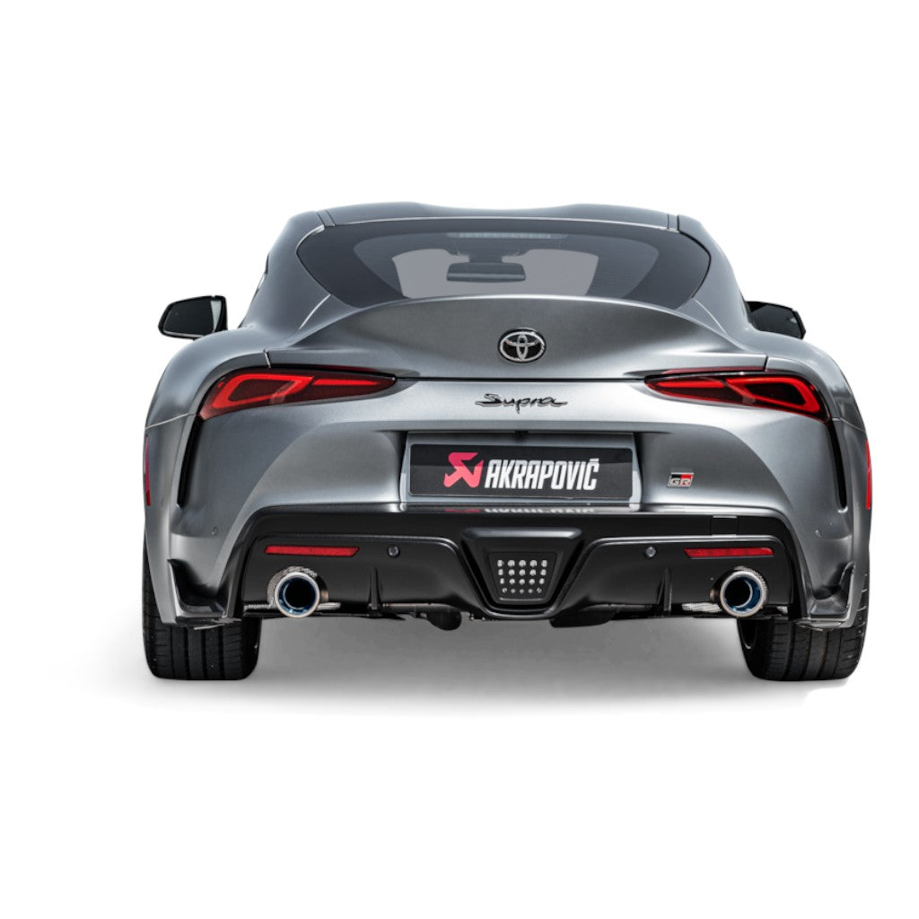 AKRAPOVIC S-TY/T/1H Вихлопна система Slip-on Line (титан) для TOYOTA Supra (A90) 2019-2024 Photo-3