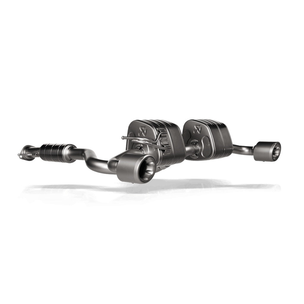 AKRAPOVIC S-TY/T/3 Вихлопна система Slip-On Race Line (титан) для TOYOTA GR Yaris / GRMN Yaris (XP210) Photo-0