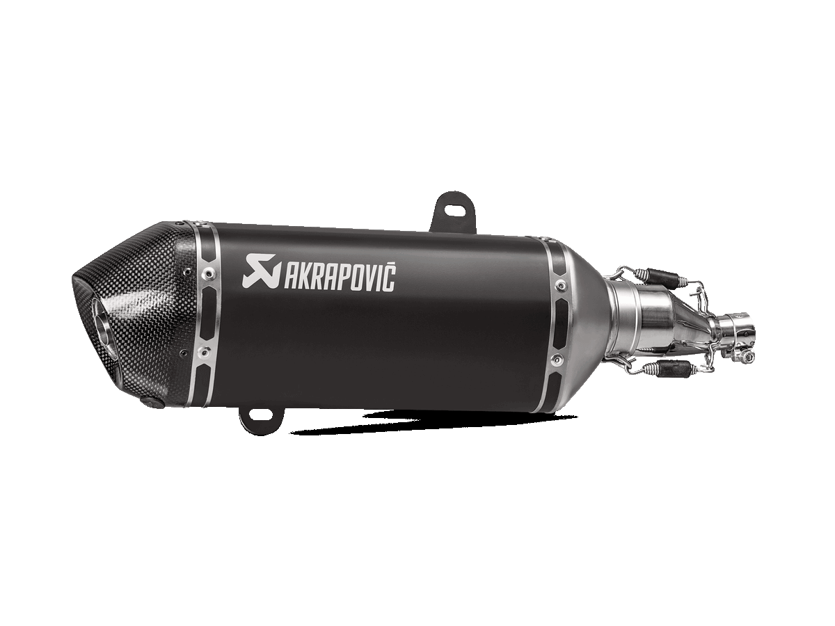 AKRAPOVIC S-VE125SO2 - Hzbl Вихлопна система Slip-On Line (SS) VESPA GTS 125 Photo-0