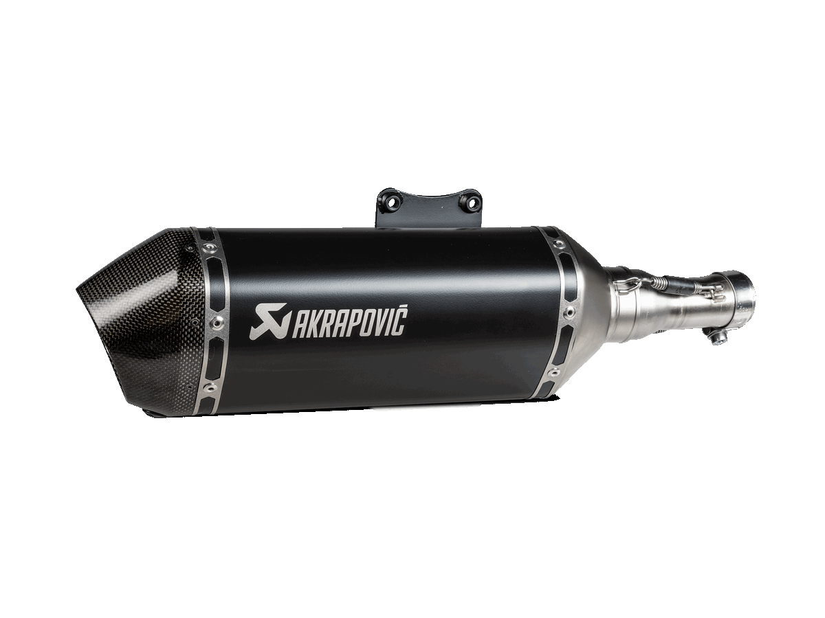 AKRAPOVIC S-VE125SO3-HZBL Глушник Slip-On Line (SS) для VESPA Primavera 125ie 3V 2021 - 2021 Схвалення EC/Схвалення ECE VESPA Primavera 125ie 3V 2021 - 2021 Photo-0