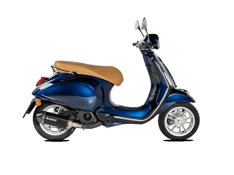 AKRAPOVIC S-VE125SO3-HZBL Глушник Slip-On Line (SS) для VESPA Primavera 125ie 3V 2021 - 2021 Схвалення EC/Схвалення ECE VESPA Primavera 125ie 3V 2021 - 2021 Photo-1