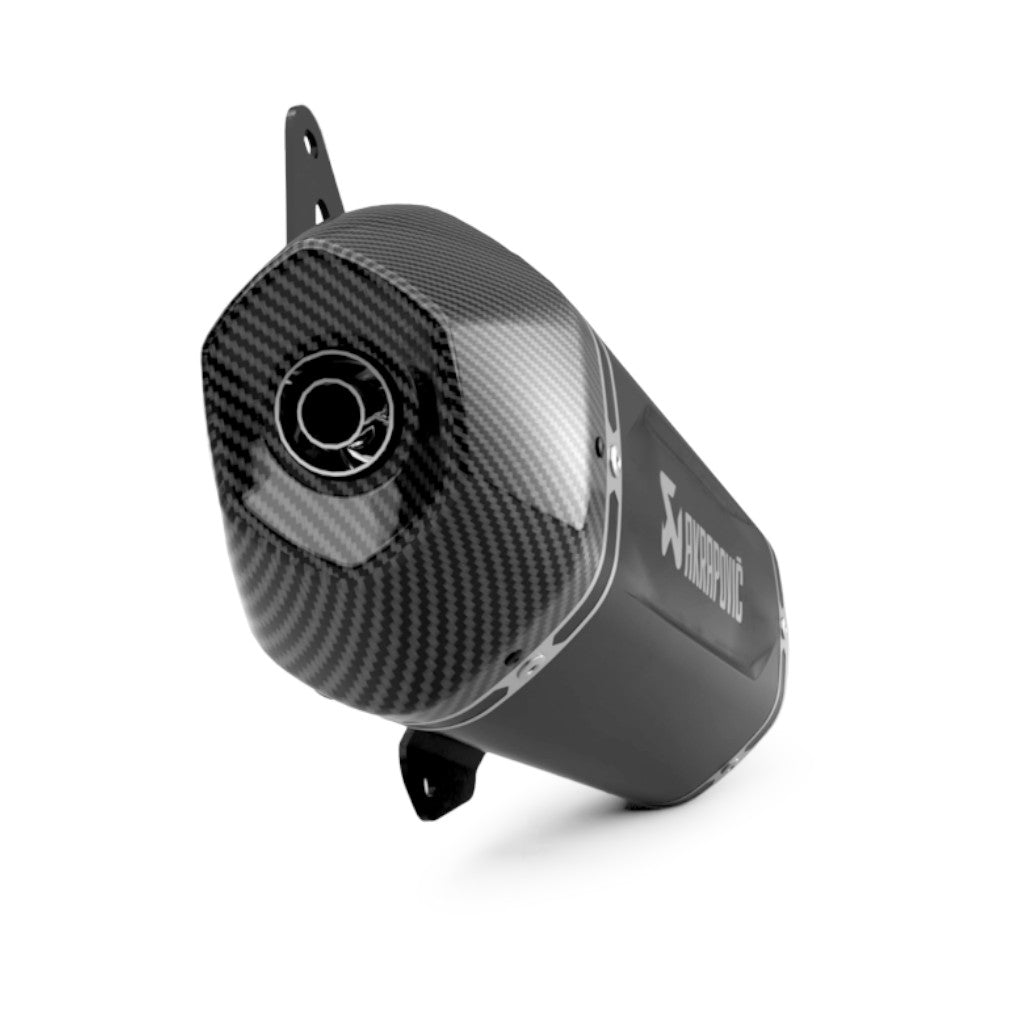 AKRAPOVIC S-VE125SO4-HWSSBL Глушник Slip-On Line (нержавіюча сталь) для VESPA GTS 125 / Super / SuperSport / SuperTech Photo-2